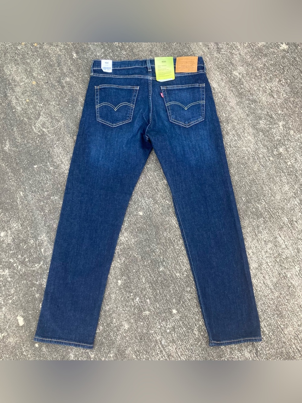 NWT Levis 502 Jeans Mens 34x32 Taper Flex Eco Performance Premium Dark Wash